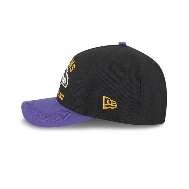 New Era 9Forty Mid Crown A-Frame NFL 25 Draft Baltimore Ravens Black