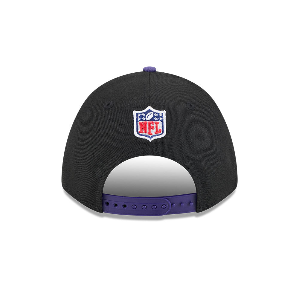 New Era 9Forty Mid Crown A-Frame NFL 25 Draft Baltimore Ravens Black