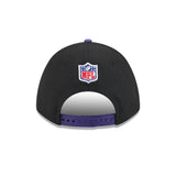 New Era 9Forty Mid Crown A-Frame NFL 25 Draft Baltimore Ravens Black