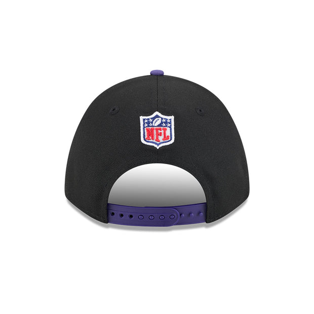 New Era 9Forty Mid Crown A-Frame NFL 25 Draft Baltimore Ravens Black