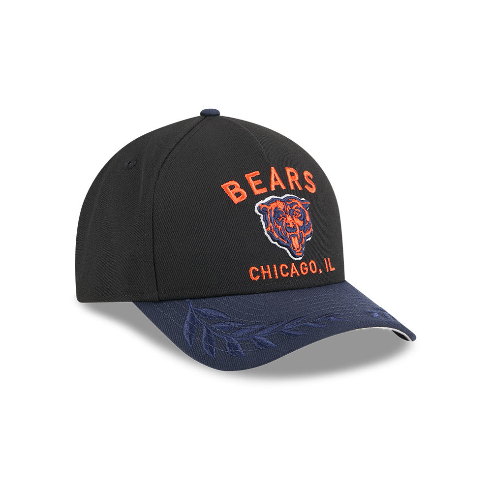 New Era 9Forty Mid Crown A-Frame NFL 25 Draft Chicago Bears Black