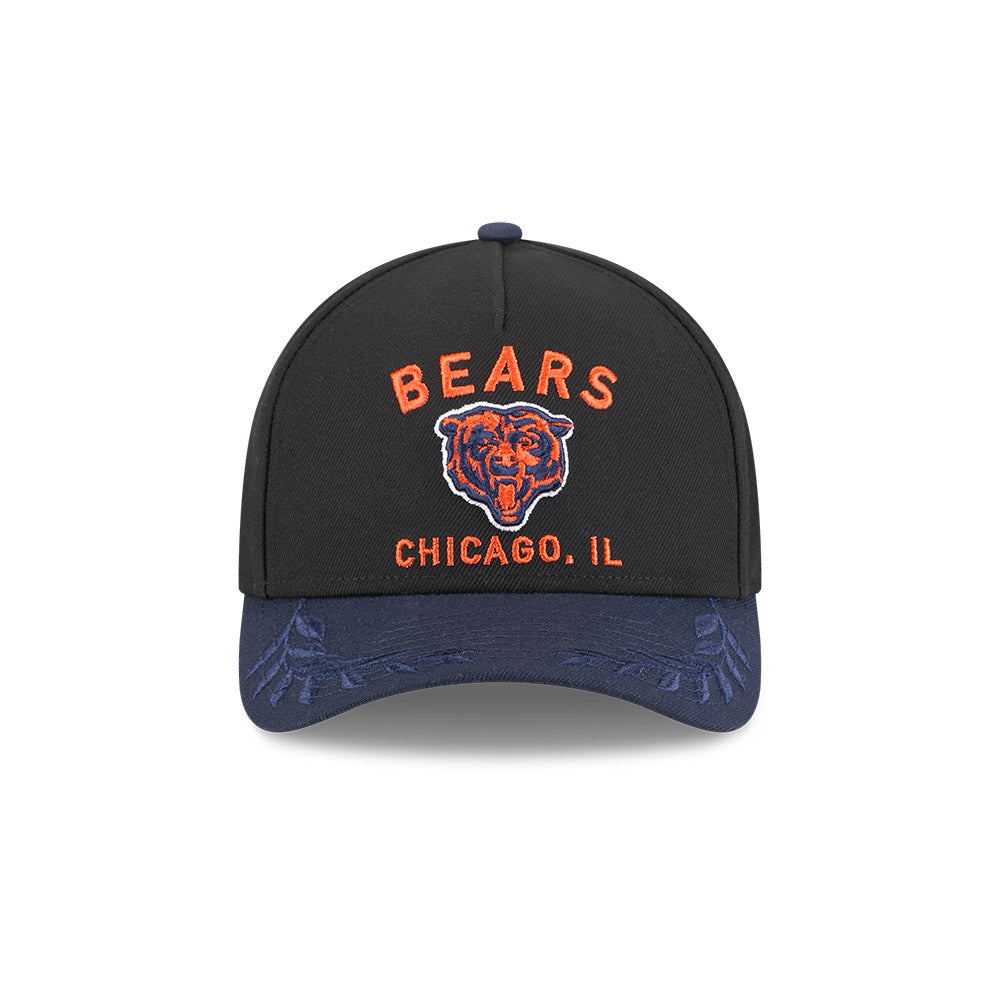 New Era 9Forty Mid Crown A-Frame NFL 25 Draft Chicago Bears Black