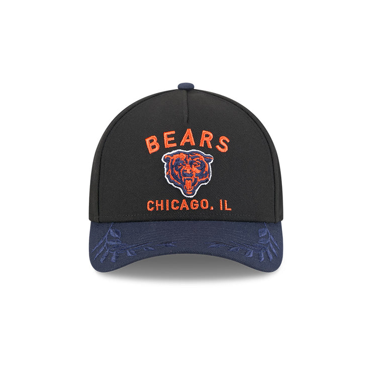 New Era 9Forty Mid Crown A-Frame NFL 25 Draft Chicago Bears Black