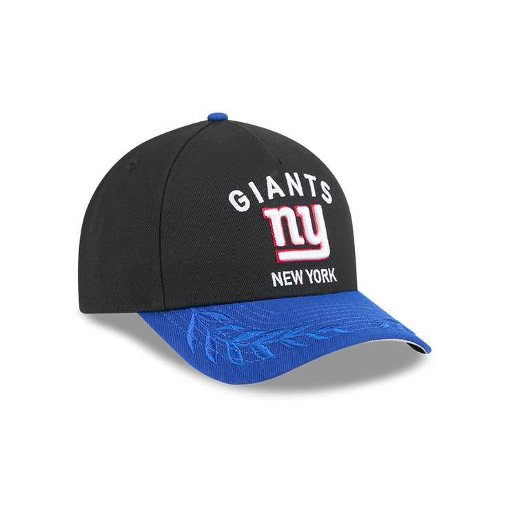 New Era 9Forty Mid Crown A-Frame NFL 25 Draft New York Giants Black