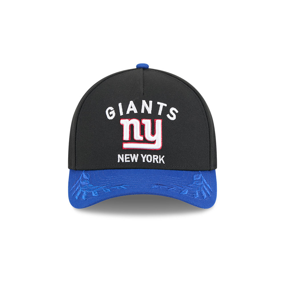 New Era 9Forty Mid Crown A-Frame NFL 25 Draft New York Giants Black