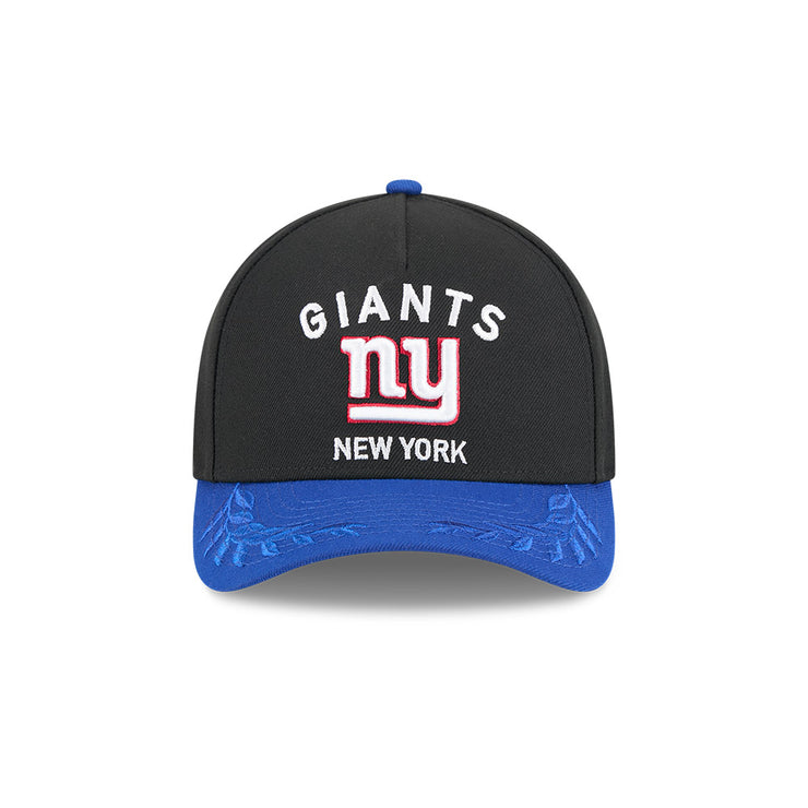 New Era 9Forty Mid Crown A-Frame NFL 25 Draft New York Giants Black