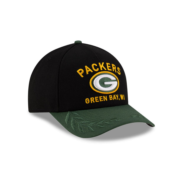New Era 9Forty Mid Crown A-Frame NFL 25 Draft Green Bay Packers Black