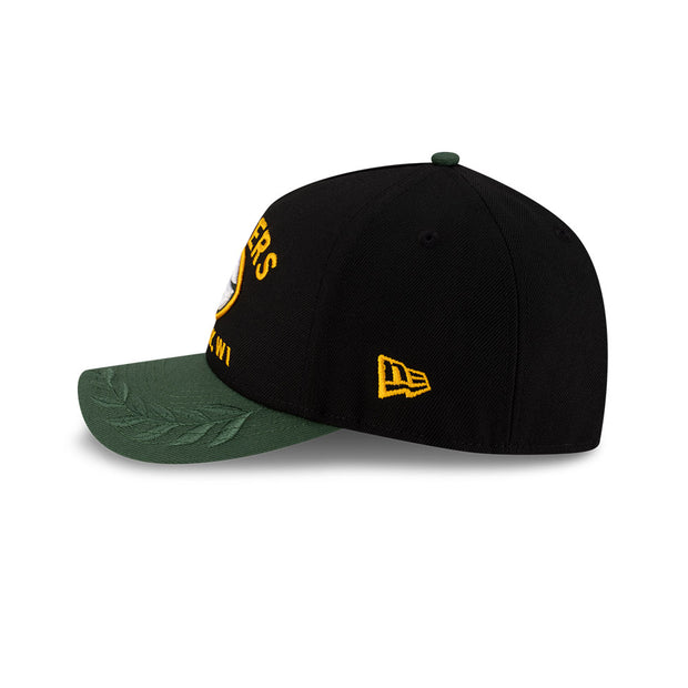 New Era 9Forty Mid Crown A-Frame NFL 25 Draft Green Bay Packers Black