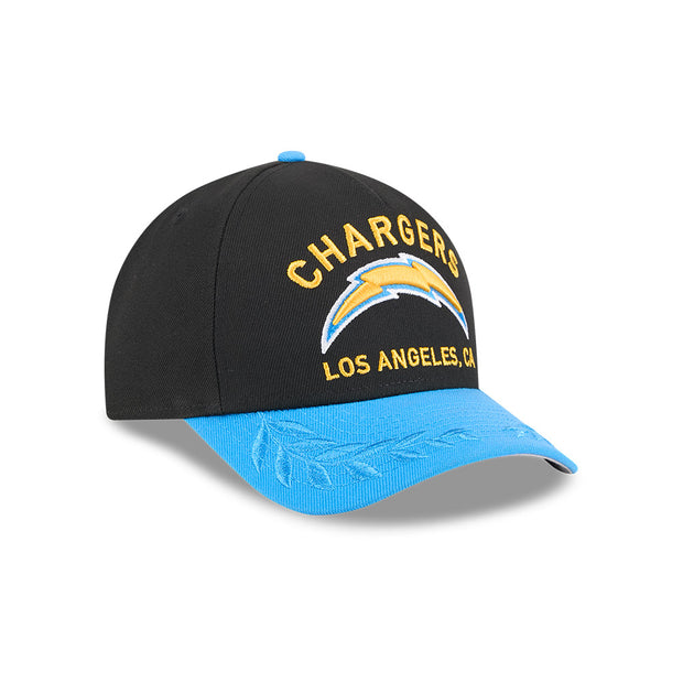 New Era 9Forty Mid Crown A-Frame NFL 25 Draft Los Angeles Chargers Black