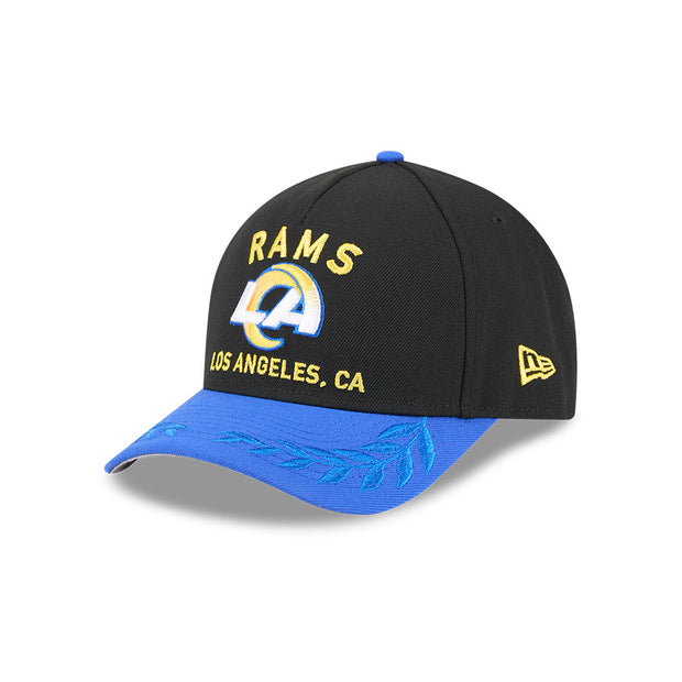 New Era 9Forty Mid Crown A-Frame NFL 25 Draft Los Angeles Rams Black