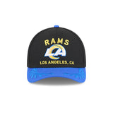 New Era 9Forty Mid Crown A-Frame NFL 25 Draft Los Angeles Rams Black