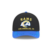 New Era 9Forty Mid Crown A-Frame NFL 25 Draft Los Angeles Rams Black