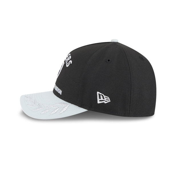 New Era 9Forty Mid Crown A-Frame NFL 25 Draft Las Vegas Raiders Black