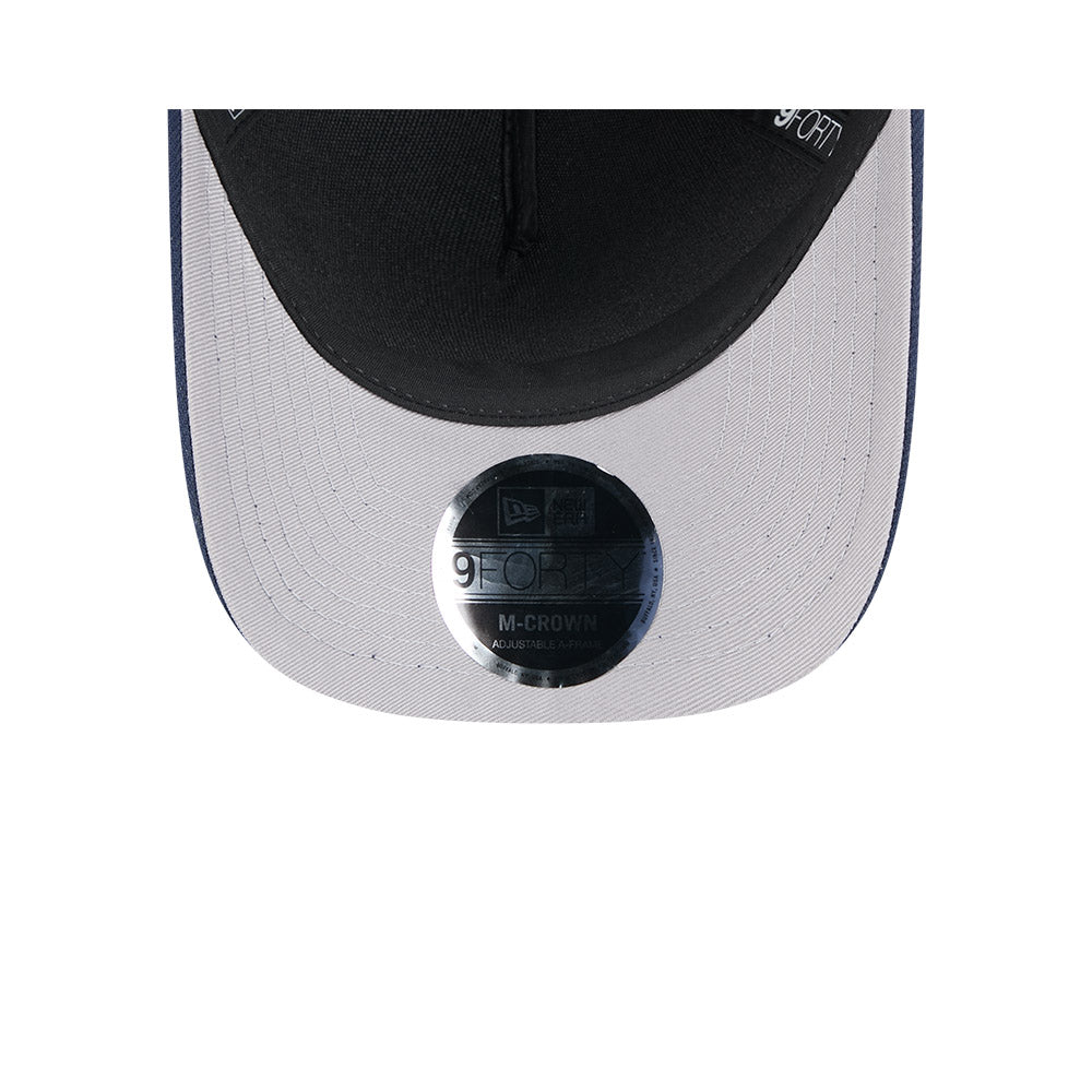 New Era 9Forty Mid Crown A-Frame NFL 25 Draft New England Patriots Black