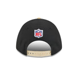 New Era 9Forty Mid Crown A-Frame NFL 25 Draft New Orleans Saints Black