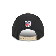 New Era 9Forty Mid Crown A-Frame NFL 25 Draft New Orleans Saints Black