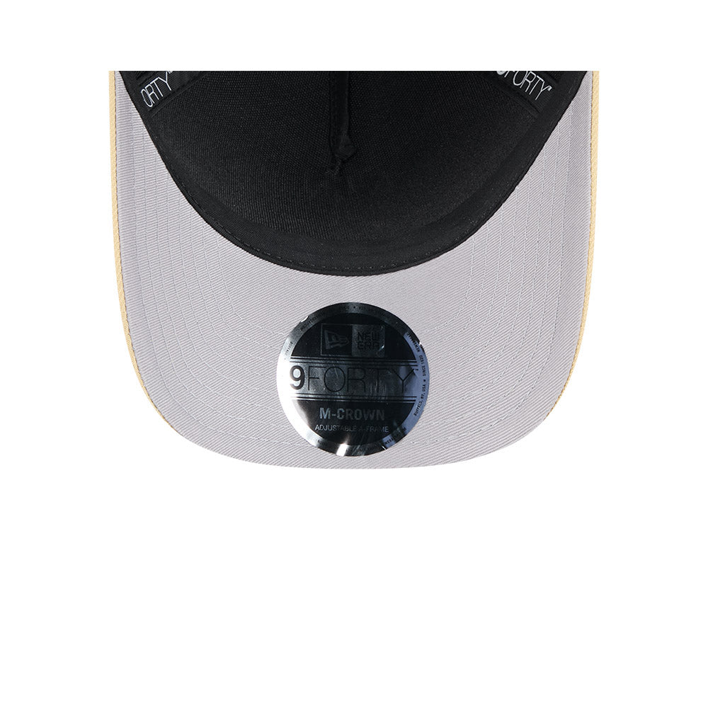New Era 9Forty Mid Crown A-Frame NFL 25 Draft New Orleans Saints Black