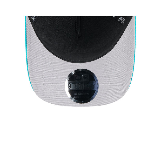 New Era 9Forty Mid Crown A-Frame NFL 25 Draft Miami Dolphins Black