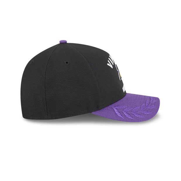 New Era 9Forty Mid Crown A-Frame NFL 25 Draft Minnesota Vikings Black