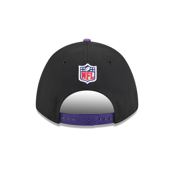 New Era 9Forty Mid Crown A-Frame NFL 25 Draft Minnesota Vikings Black