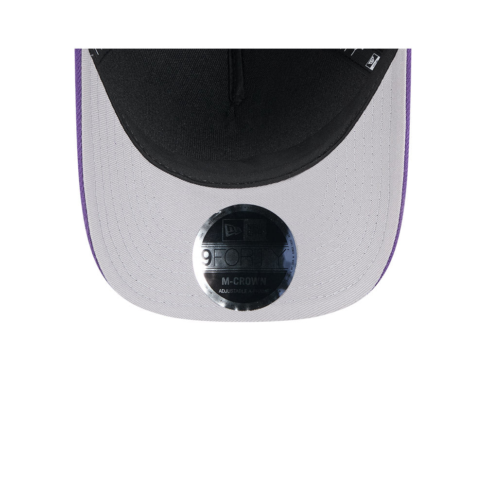 New Era 9Forty Mid Crown A-Frame NFL 25 Draft Minnesota Vikings Black