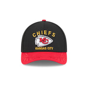 New Era 9Forty Mid Crown A-Frame NFL 25 Draft Kansas City Chiefs Black
