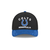 New Era 9Forty Mid Crown A-Frame NFL 25 Draft Indianapolis Colts Black