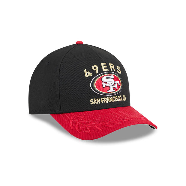 New Era 9Forty Mid Crown A-Frame NFL 25 Draft San Francisco 49ers Black