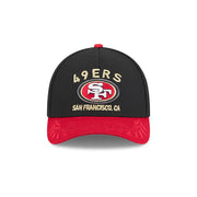 New Era 9Forty Mid Crown A-Frame NFL 25 Draft San Francisco 49ers Black