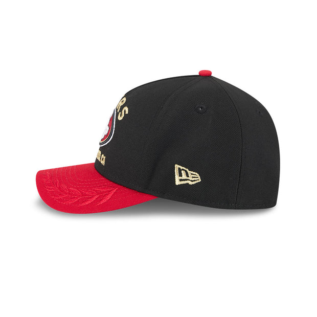New Era 9Forty Mid Crown A-Frame NFL 25 Draft San Francisco 49ers Black