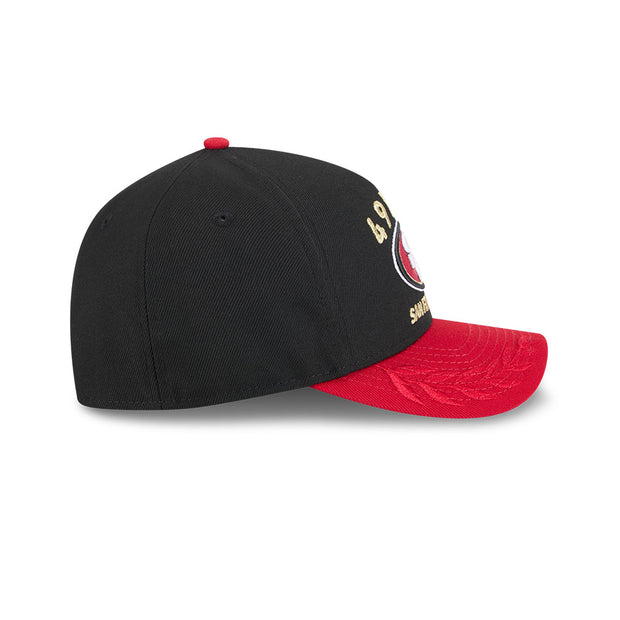 New Era 9Forty Mid Crown A-Frame NFL 25 Draft San Francisco 49ers Black