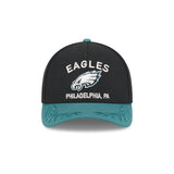 New Era 9Forty Mid Crown A-Frame NFL 25 Draft Philadelphia Eagles Black