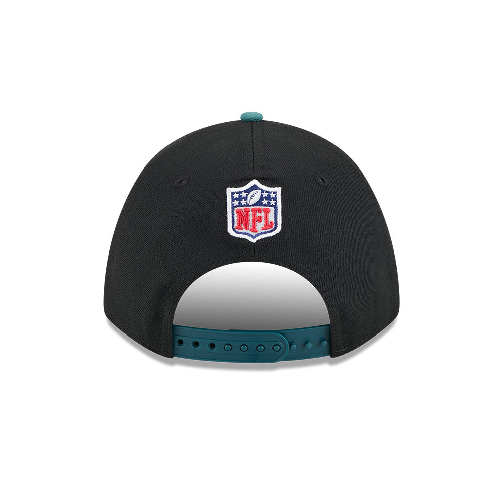 New Era 9Forty Mid Crown A-Frame NFL 25 Draft Philadelphia Eagles Black