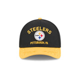 New Era 9Forty Mid Crown A-Frame NFL 25 Draft Pittsburgh Steelers Black