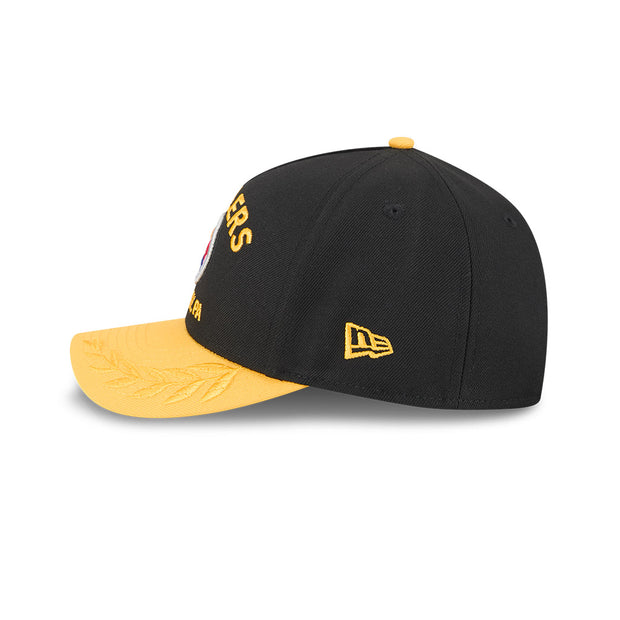 New Era 9Forty Mid Crown A-Frame NFL 25 Draft Pittsburgh Steelers Black