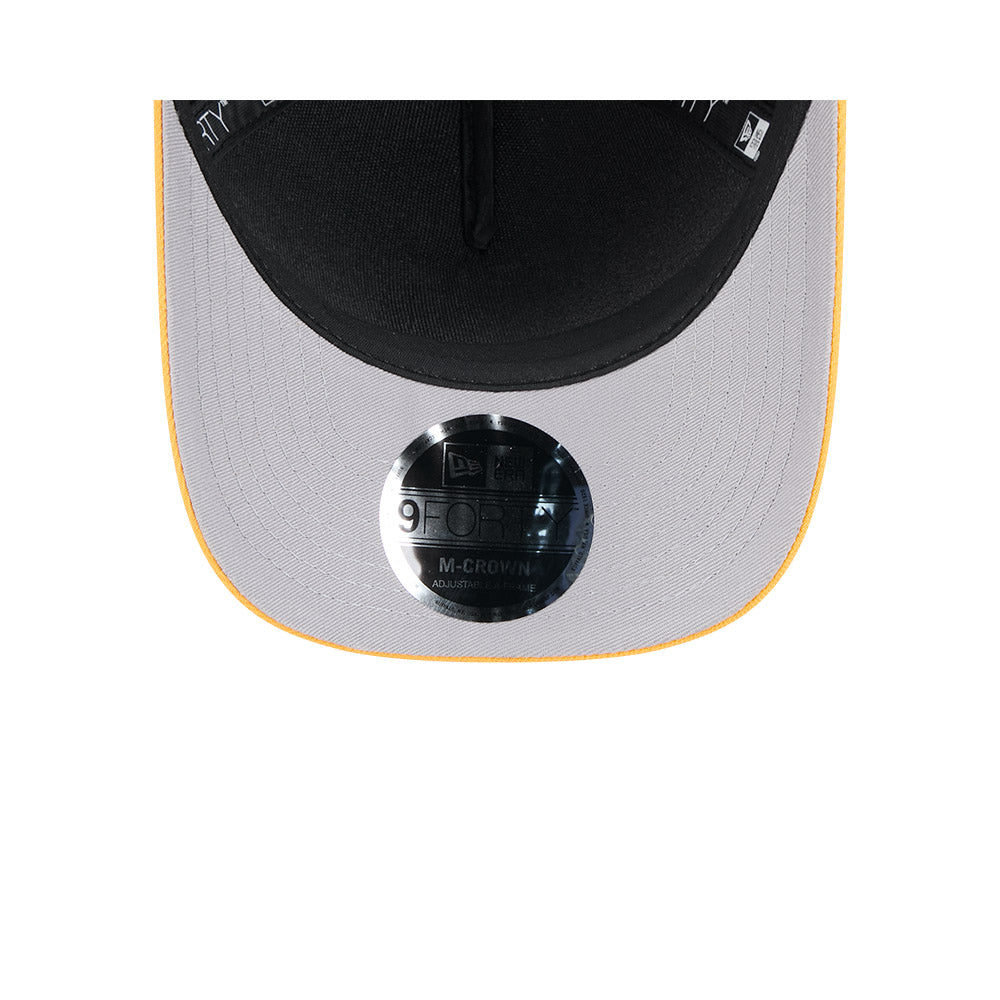 New Era 9Forty Mid Crown A-Frame NFL 25 Draft Pittsburgh Steelers Black