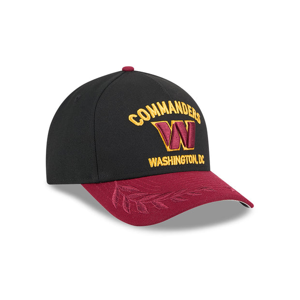 New Era 9Forty Mid Crown A-Frame NFL 25 Draft Washington Commanders Black