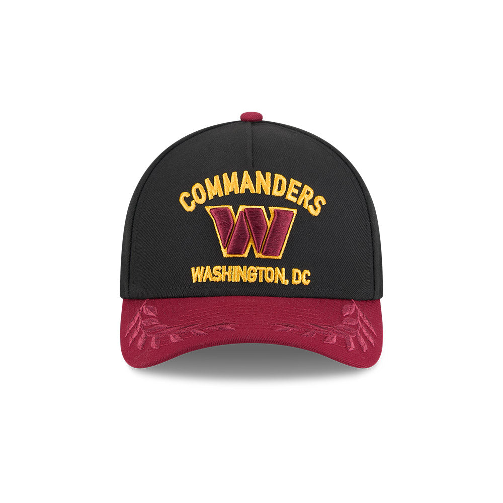 New Era 9Forty Mid Crown A-Frame NFL 25 Draft Washington Commanders Black