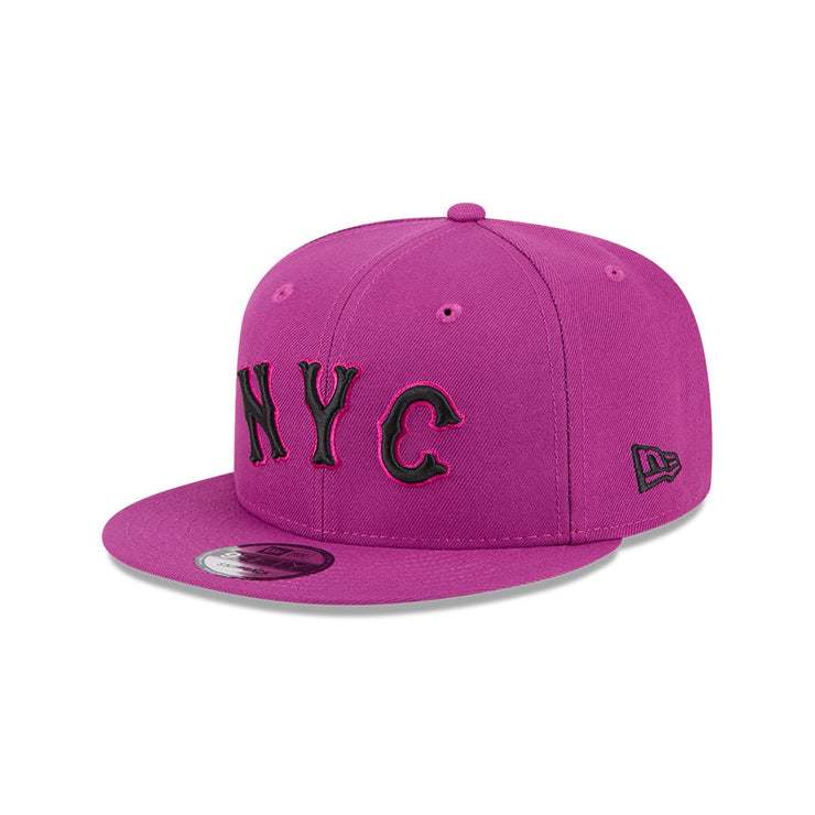 New Era 9Fifty MLB 25 City Connect New York Mets Purple