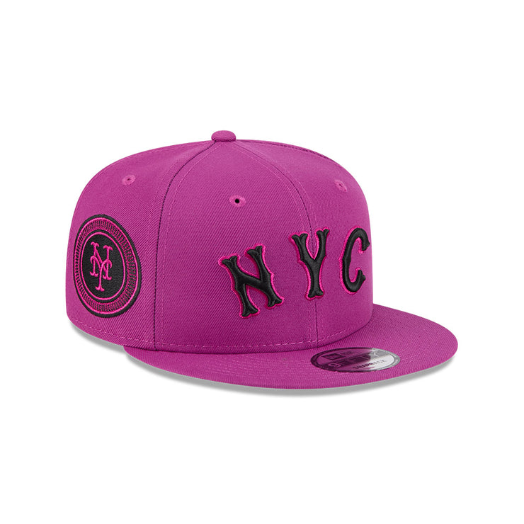 New Era 9Fifty MLB 25 City Connect New York Mets Purple