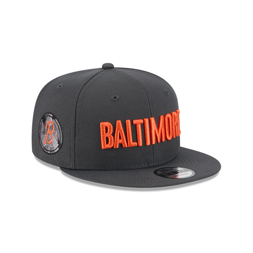 New Era 9Fifty MLB 25 City Connect Baltimore Orioles Graphite