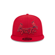 New Era 9Fifty MLB 25 City Connect St. Louis Cardinals Red