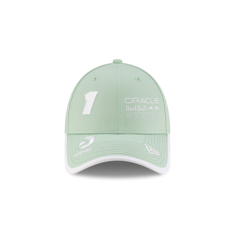 New Era 9Forty F1 Oracle Red Bull Miami Race Special Max Verstappen #1 Pastel Green