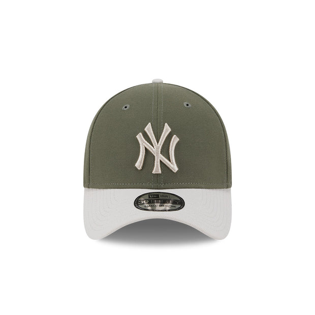 New Era 39Thirty MLB Olive Stone 2Tone New York Yankees