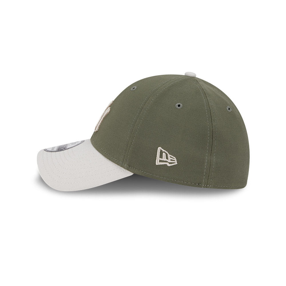 New Era 39Thirty MLB Olive Stone 2Tone New York Yankees