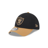 New Era 39Thirty NFL Black Wheat Las Vegas Raiders