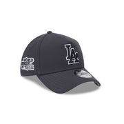 New Era 39Thirty A-Frame MLB Graphite World Series Los Angeles Dodgers