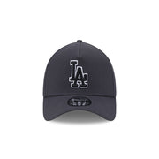 New Era 39Thirty A-Frame MLB Graphite World Series Los Angeles Dodgers
