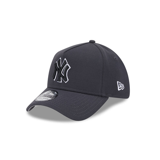 New Era 39Thirty A-Frame MLB Graphite World Series New York Yankees