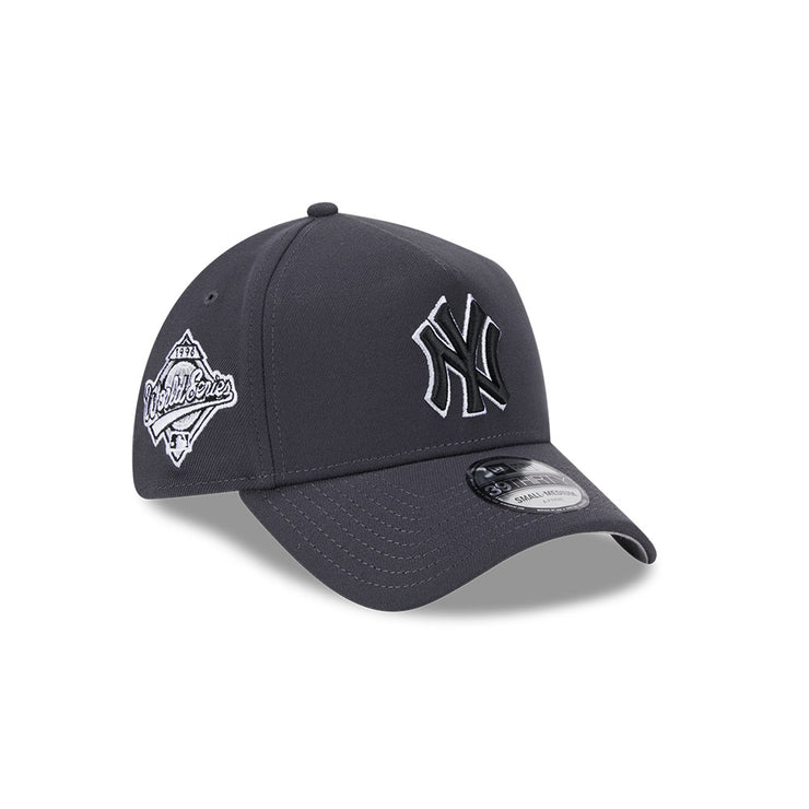 New Era 39Thirty A-Frame MLB Graphite World Series New York Yankees